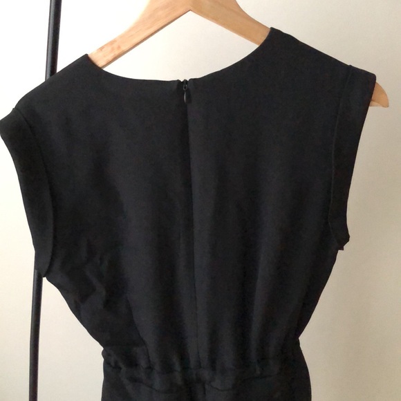 Theory black silk jumpsuit size 4 - Picture 6 of 8
